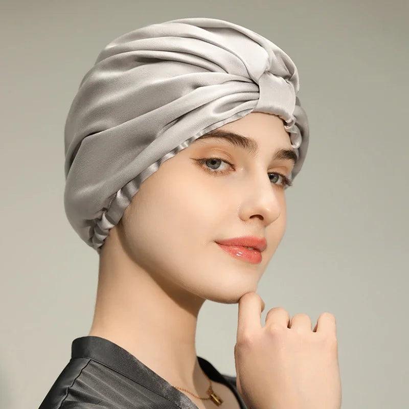 100% Mulberry Silk Hair Bonnet