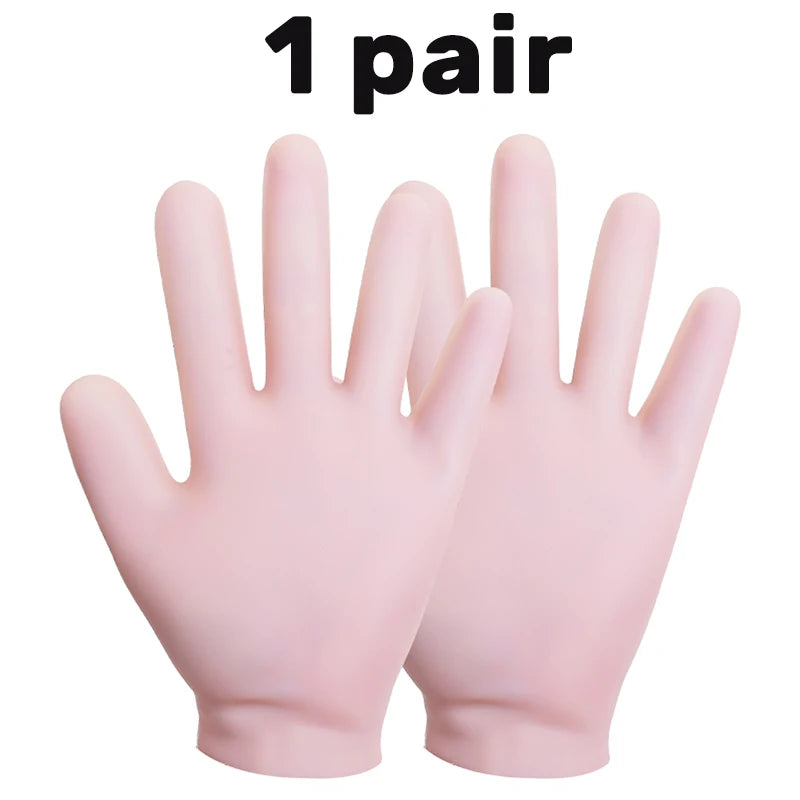Silicone Moisturising and Exfoliating Gloves and Socks