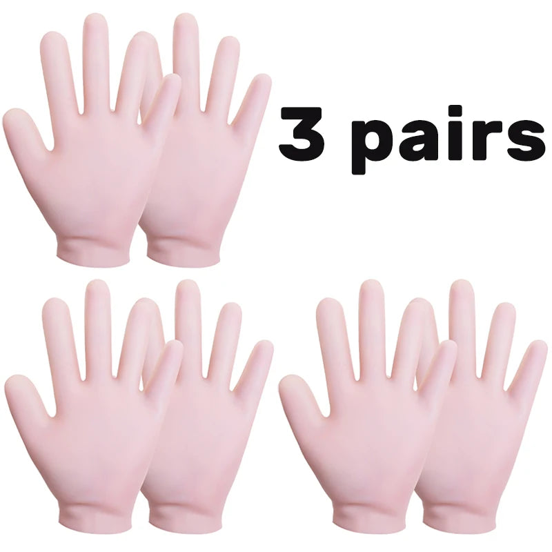 Silicone Moisturising and Exfoliating Gloves and Socks