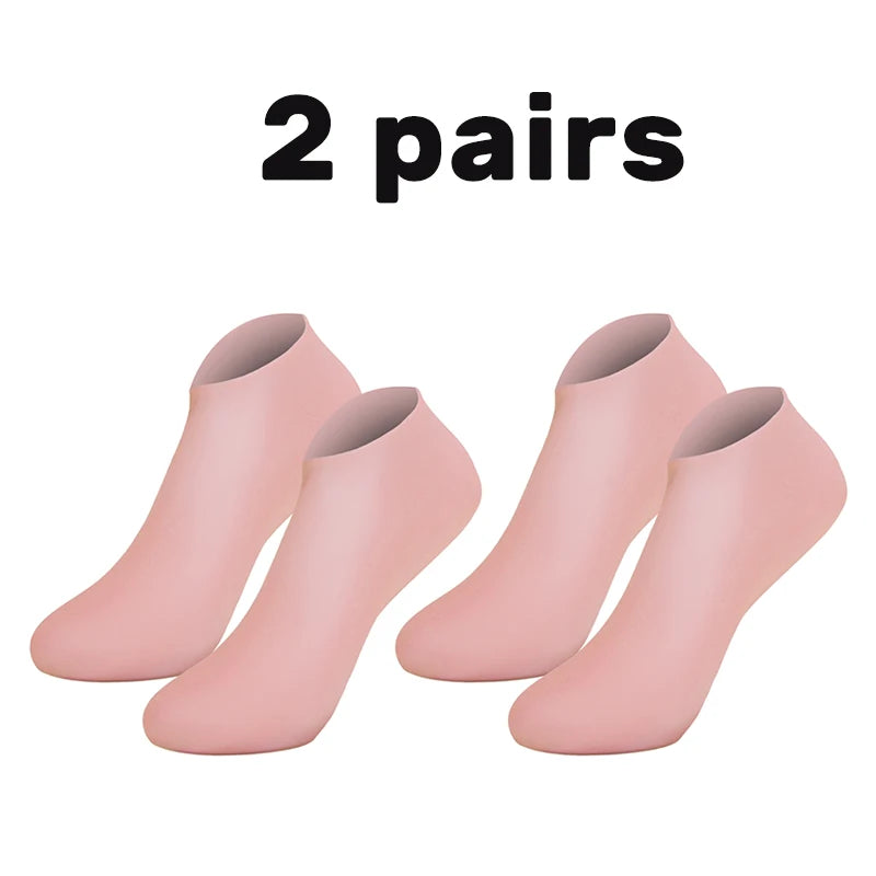 Silicone Moisturising and Exfoliating Gloves and Socks