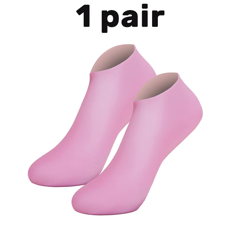 Silicone Moisturising and Exfoliating Gloves and Socks