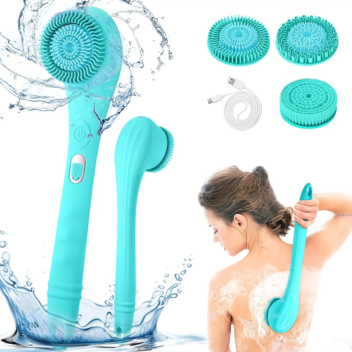 Electric Body Brush & Back Scrubber