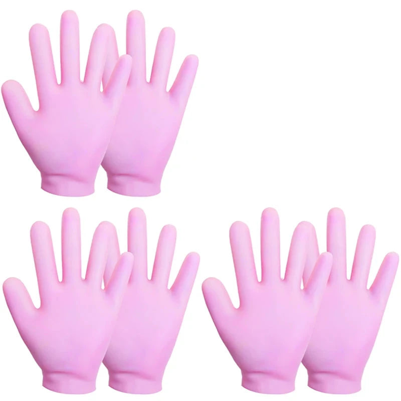 Silicone Moisturising and Exfoliating Gloves and Socks