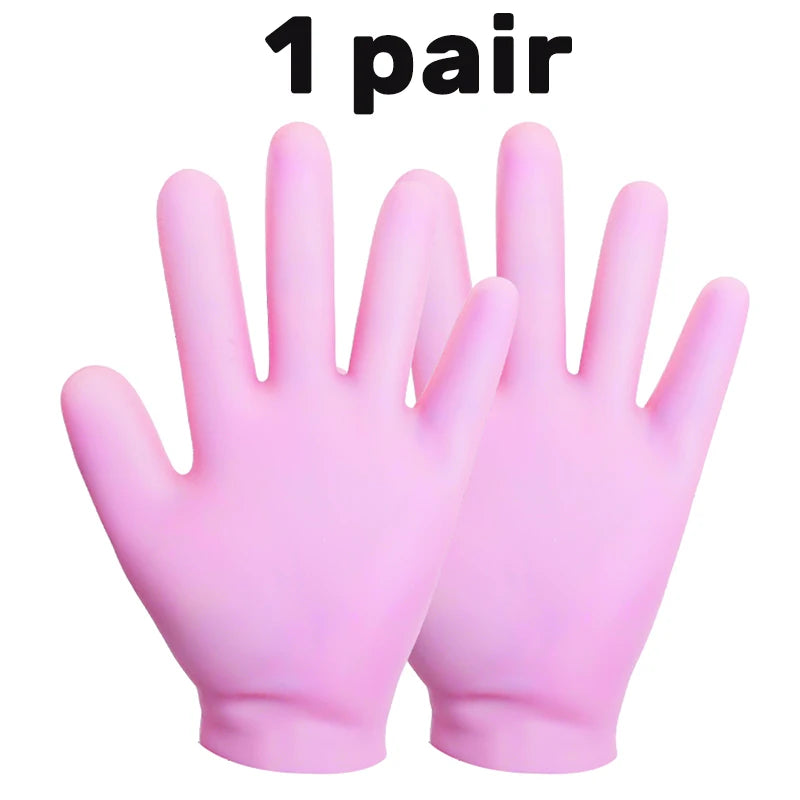 Silicone Moisturising and Exfoliating Gloves and Socks