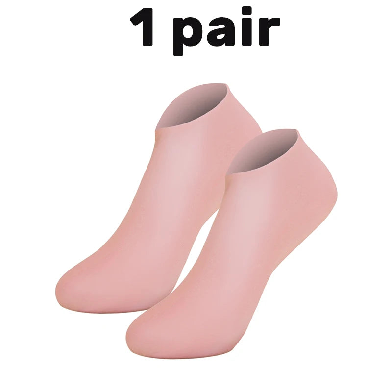 Silicone Moisturising and Exfoliating Gloves and Socks