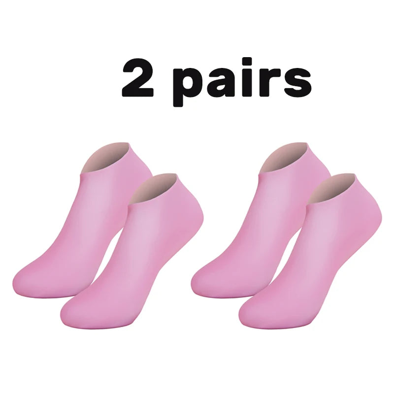 Silicone Moisturising and Exfoliating Gloves and Socks